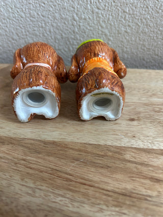 Boy & Girl Puppy S/P Shakers (2)