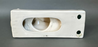 Vintage Haeger Mother and Child Statue White Gloss Ceramic Figurine 6053