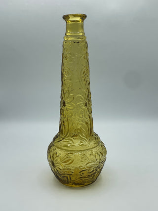 Vintage floral amber Empoli no lid