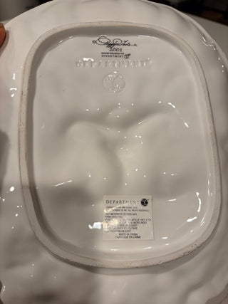Department 56 2001 Decorative Santa Plate