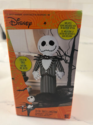 Disney Airblown Tabletop inflatable - Jack Skellington 20.5" NIB