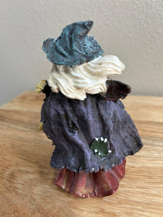 K's Collection Witch With Pumpkin and Scarecrow