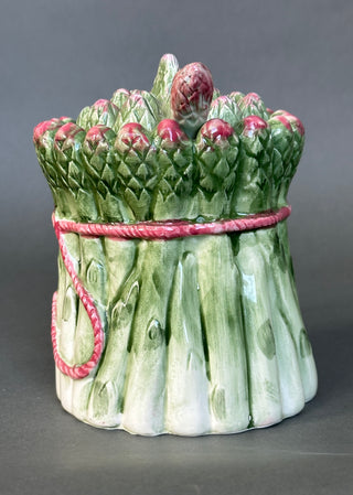 Vintage Ceramic Asparagus Sauce Jar