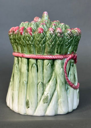 Vintage Ceramic Asparagus Sauce Jar