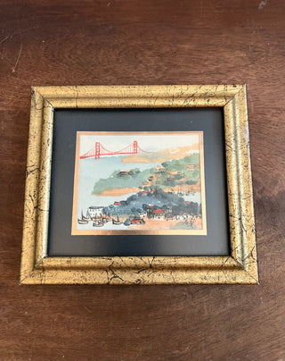 Original San Francisco watercolor