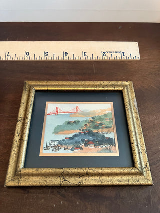 Original San Francisco watercolor