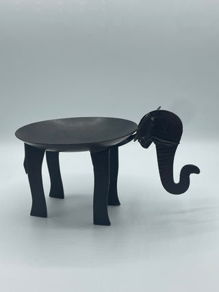 metal elephant candle holder