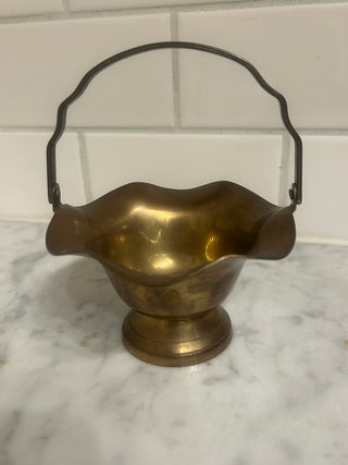 Small Brass Basket     MTS