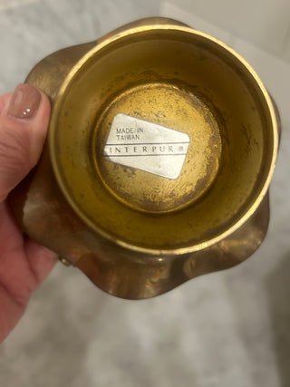 Small Brass Basket     MTS