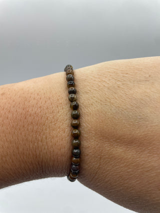 4mm Tigers Eye Bracelet