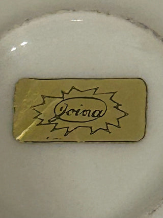 Floral Trinket Dish with Gold Trim    MTS