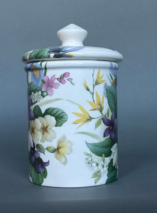 Vintage Wayman Ceramics "Bloomers" Biscuit Jar – Made in Bristol, England