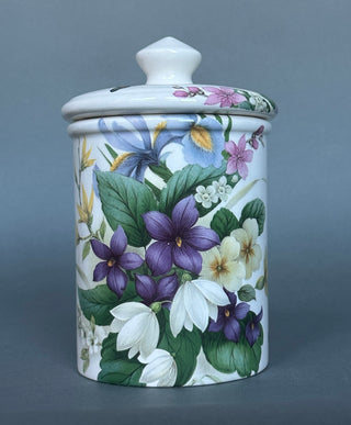 Vintage Wayman Ceramics "Bloomers" Biscuit Jar – Made in Bristol, England