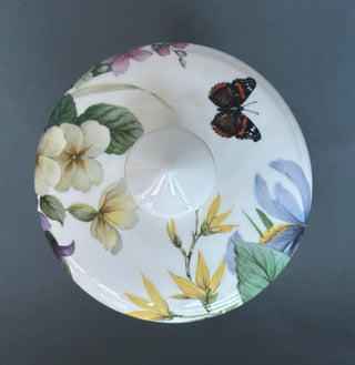 Vintage Wayman Ceramics "Bloomers" Biscuit Jar – Made in Bristol, England