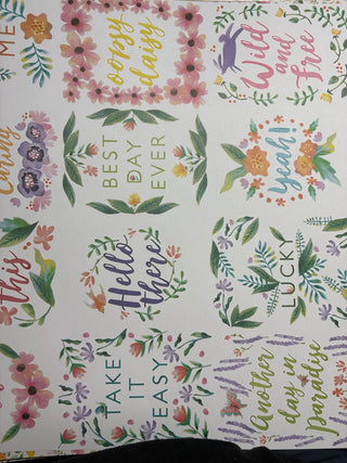 COLORFUL GARDEN PARTY – 12×12 SCRAPBOOK KIT