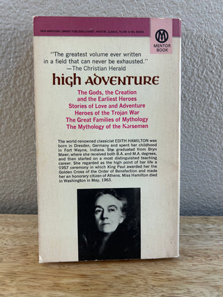 Mythology: Timeless Tales... 1942 Paperback by Hamilton