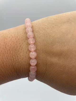 6mm Rose Quartz bracelet