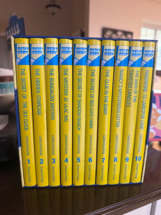 Nancy Drew Mystery Stories Collection Box Set 1-10