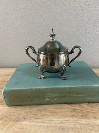 Silver-plated Brass Creamer, Sheridan
