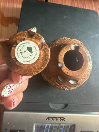 Banksia Seed Pod Handcrafted container approx. 3" X 3"