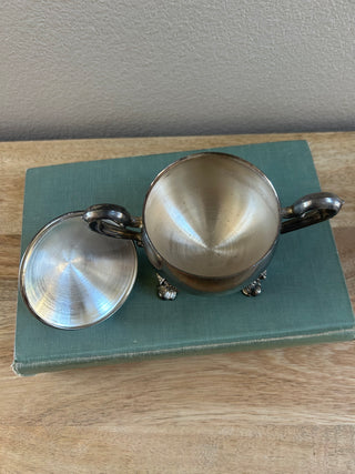 Silver-plated Brass Creamer, Sheridan