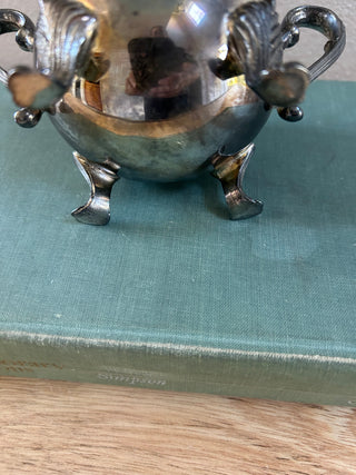 Silver-plated Brass Creamer, Sheridan