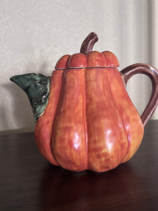Pumpkin Teapot - Stoneware