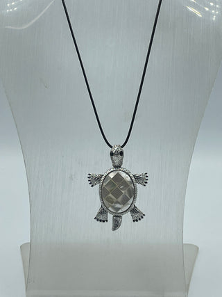 Mother of Pearl Turtle necklace