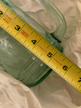 Vintage Georgia Green Coca Cola Glass