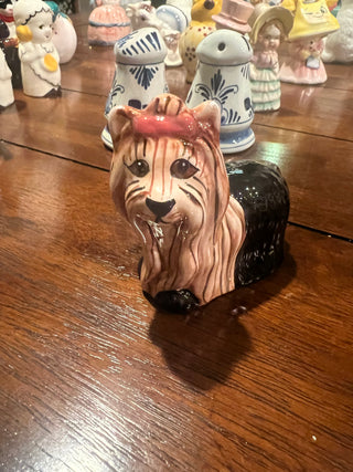 vintage Yorkshire Terrier S&P shakers RCD