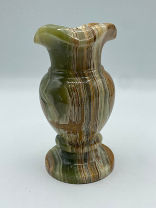 Large Green Onyx Vase