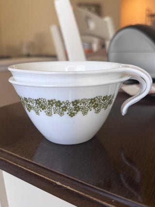 Vintage Corelle Spring Blossom Crazy Daisy Coffee Cup