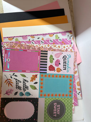 Pumpkin Queen Sweet Scrapbook Kit