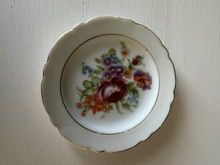 Japanese bouquet mini dish/butter pat