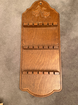 Goose spoon rack