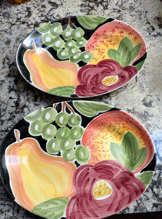 Vintage Bella Ceramica "Alfresco" Collection Platter