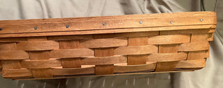 1991  LONGABERGER BASKET W/LINER 14.5x7.5