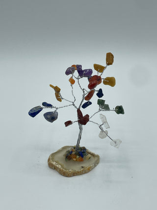 Chakra on Agate Wire Tree