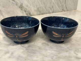 Japanese Rice/Soup Bowls, Set of 2