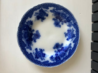 Antique Flow blue Waldorf plate