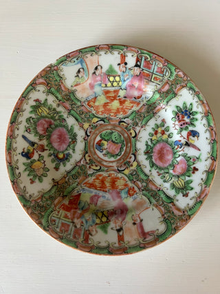 Antique Rose Medallion 7” plate