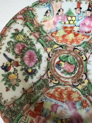 Antique Rose Medallion 7” plate