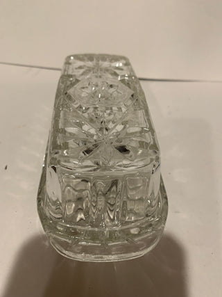 Vntg Anchor Hocking butter dish