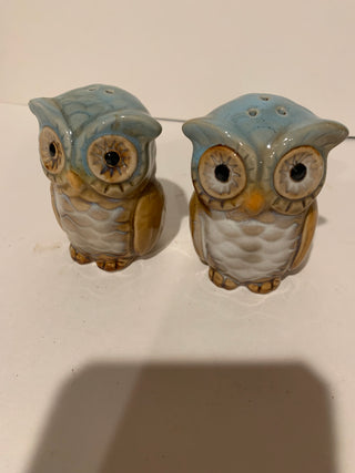 Vntg Midwood Owl S&P set/2
