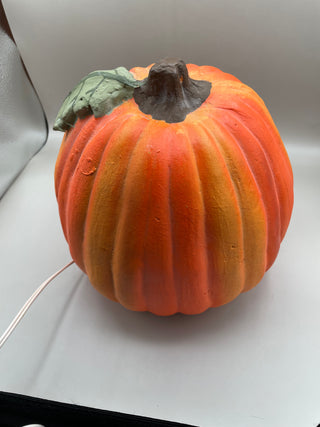 1995 Trendmasters Happy Halloween Light Up Pumpkin