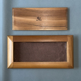 Rare Vintage Early Winters Teak Valet Box Circa 1970's to 1980's