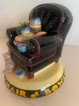 Vntg Mary Engelbright chair bank