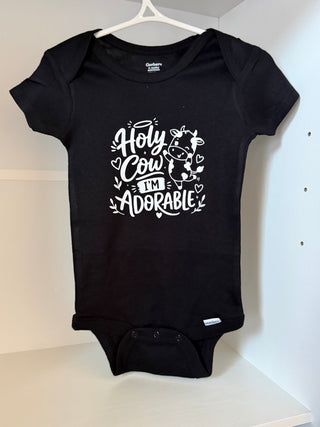 Child Onsie - Holy Cow I'm Adorable
