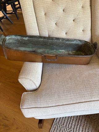 Rare 28" French Copper Fish Poacher (Poissonnière)