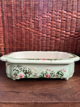 Chinese celadon footed planter